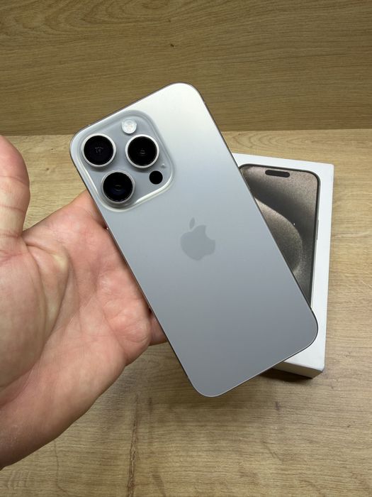 iPhone 15 Pro 256Gb Natural titanium 95% battery life