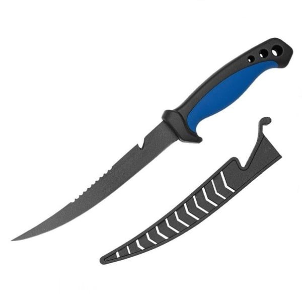 Cuţit pentru filetat peste Comfort Fishing, 28 cm, albastru