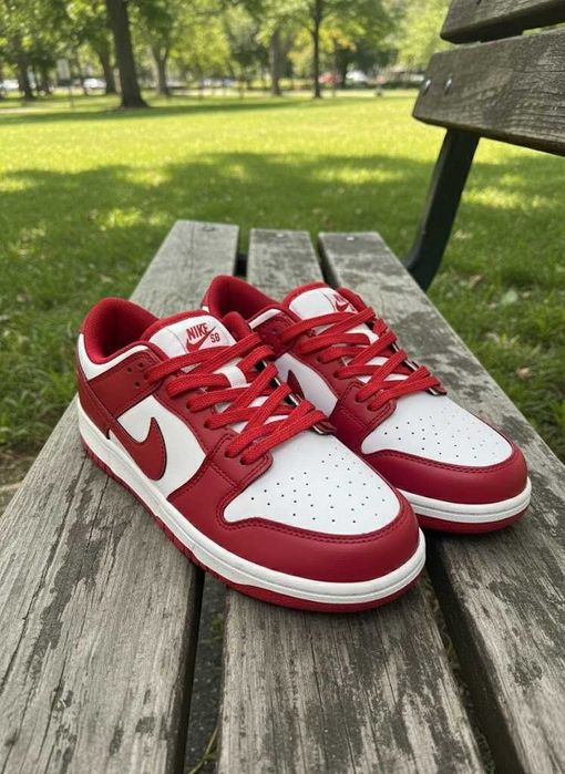 Adidasi Nike Dunk Red - Adidasi Fete Baieti - Verificare colet