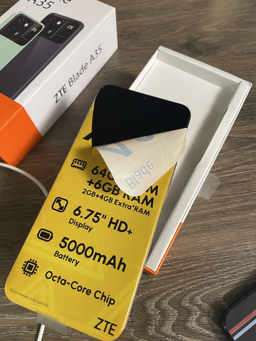 Telefon ZTE Blade A35 nou 64GB