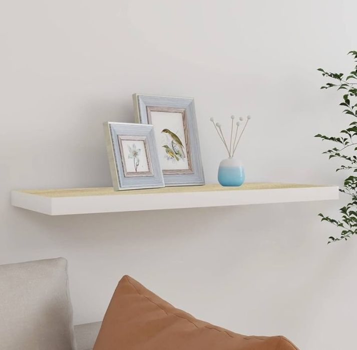 Невидимые полки из МДФ | Настенные полки для книг и декора