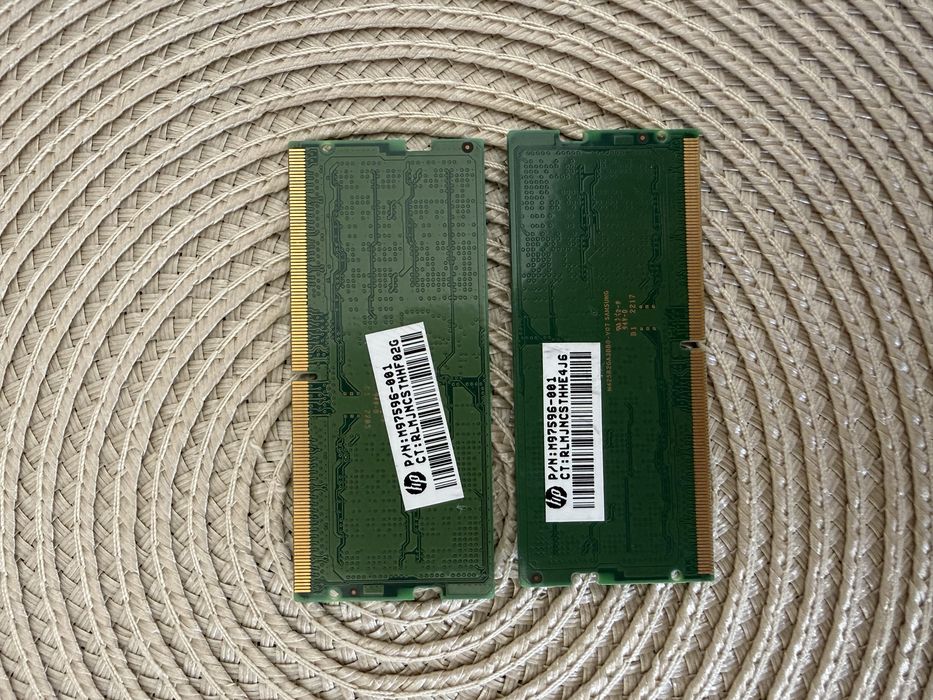 Samsung SODIMM 32gb DDR5 Ram памет x2 16gb 4800Mhz