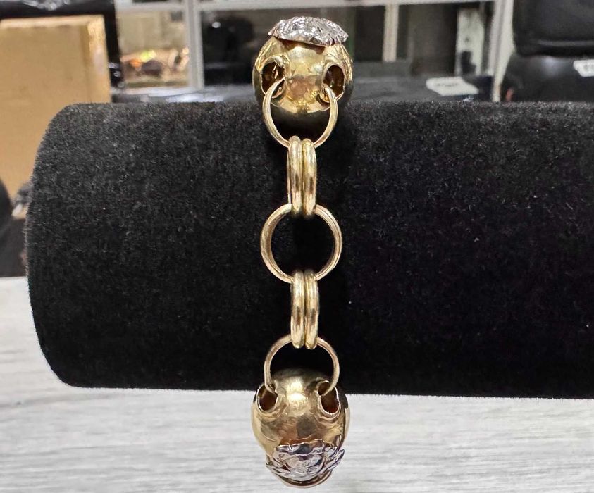 Дамска златна гривна 14 К 585/18,660 гр.