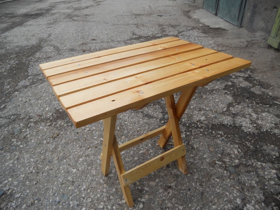 Сгъваема масичка табла и масички за градина по размери на клиента