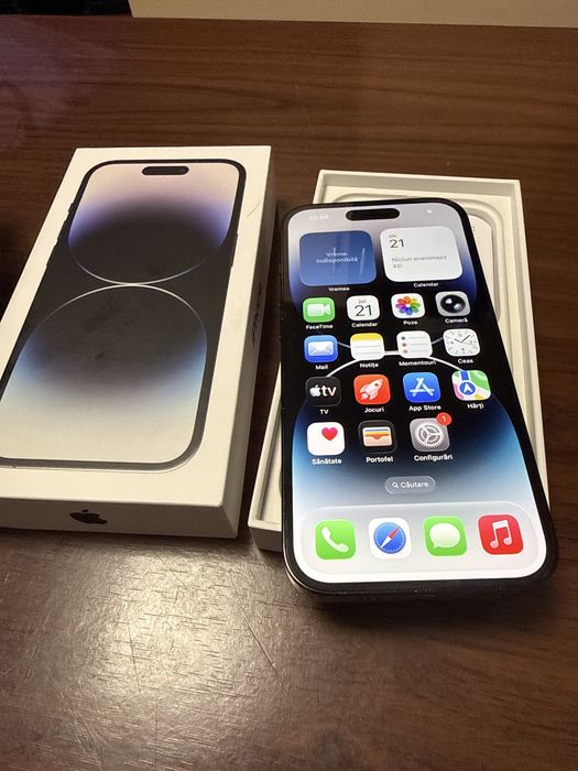 Iphone 14 Pro 256Gb Full Box Impecabil Baterie 97%