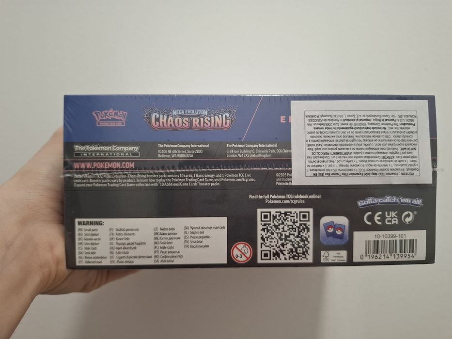 Pokemon tcg -  chaos rising elite trainer box