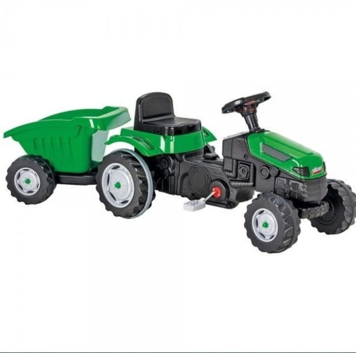 Tractor cu pedale și remorca