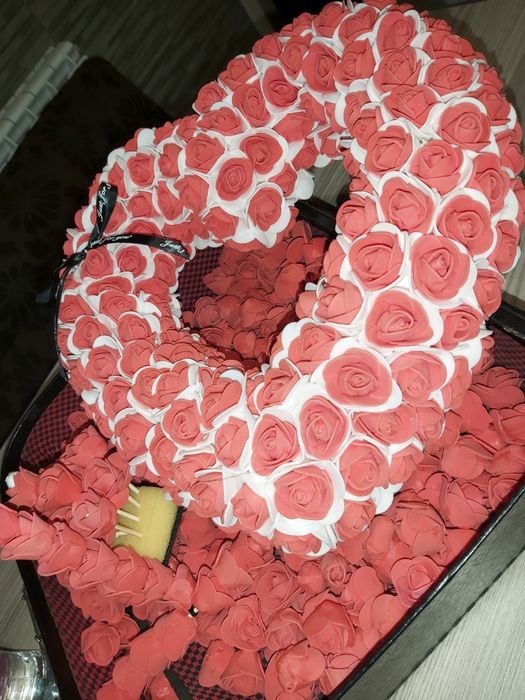 30 см сърце за любим човек