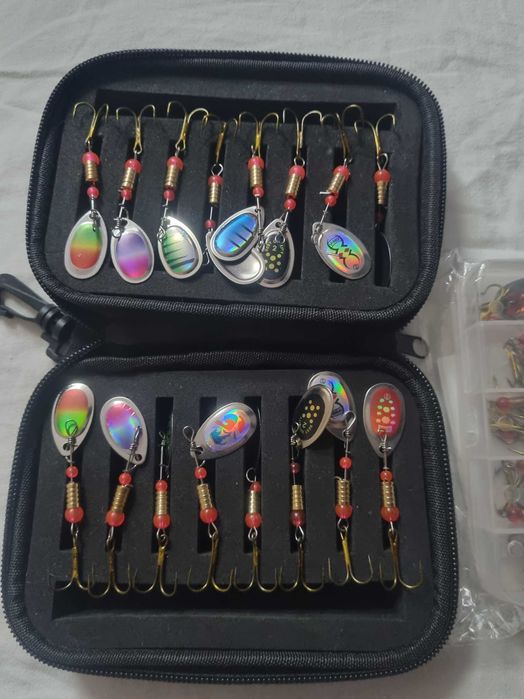 Комплект Блесни за риболов плюс воблери
