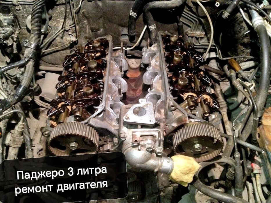 Ремонт  бензиновый двигателей