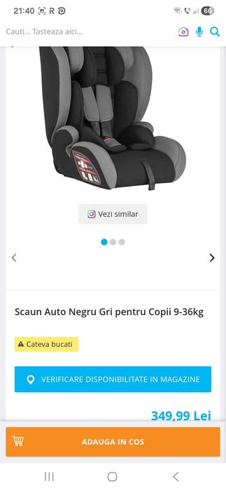 Scaun auto de copii
