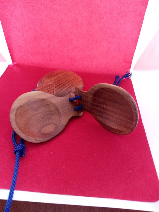 Кастанети. Дървени.