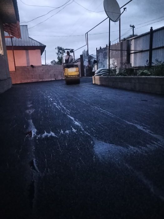 Асфальтирование дорог. Асфальтные работы