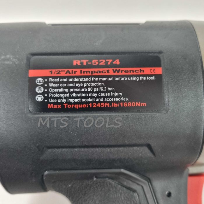 Pistol pneumatic impact 1/2 1680Nm ROTAKE RT-5274