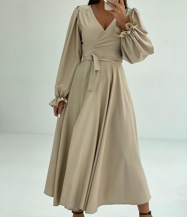 Платье на запах (Люкс)