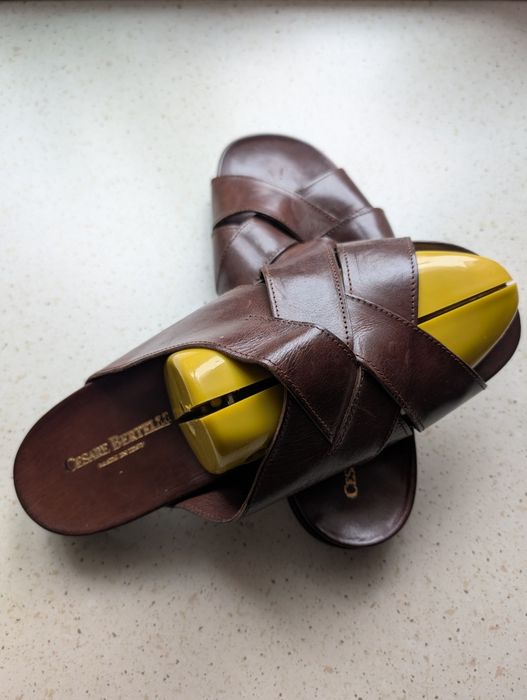 Sandale din piele pt barbati