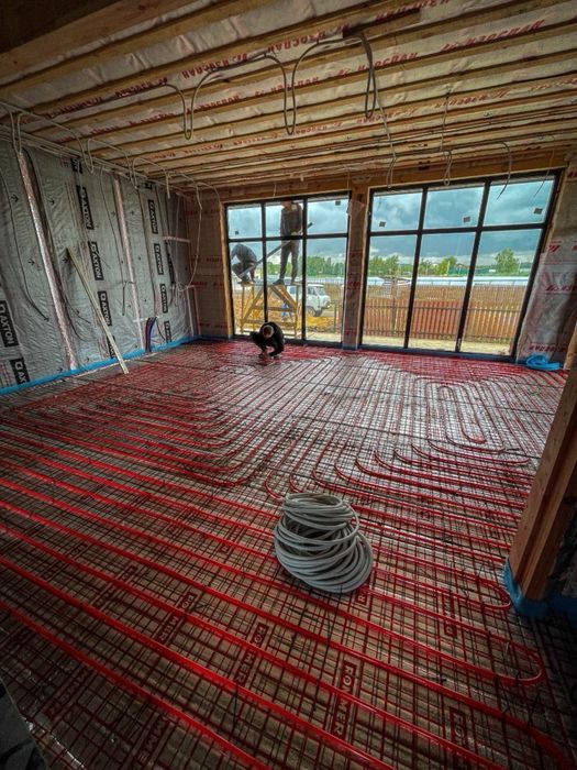 Теплый пол отопление  “под ключ”