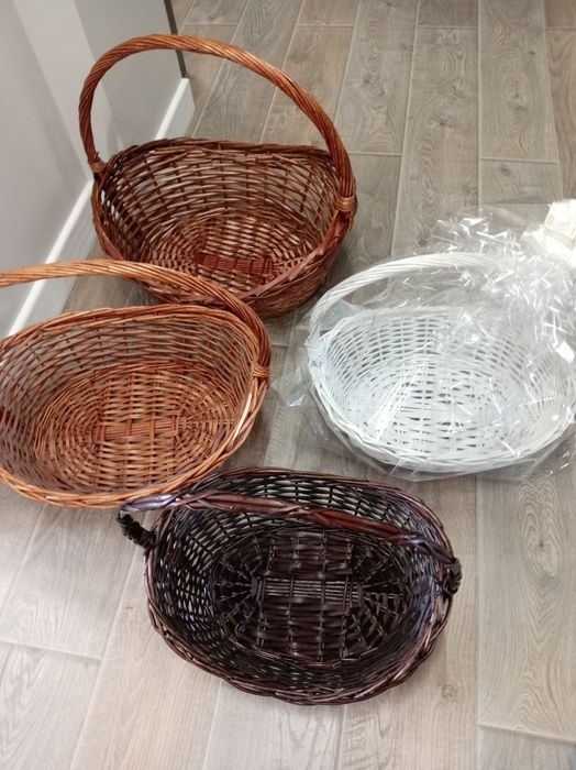 Подарочные корзины  плетенные.