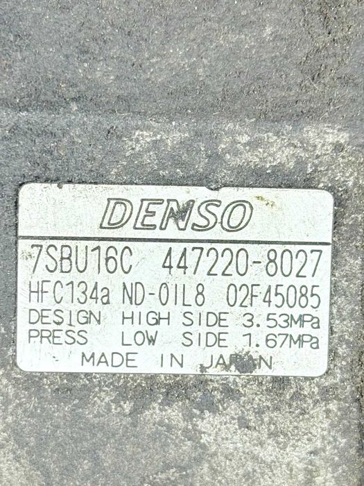 Компресор Климатик BMW X3 Е83 3.0 Дизел (03-10г) Kompresor Klimatik BMW X3 E83 3.0D OEM: 64526915388