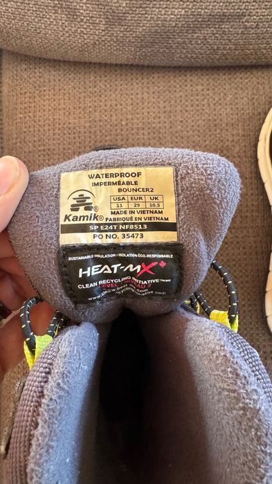 Детски зимни ботуши за сняг и дъжд Kamik EU 29 (внос, почти нови)