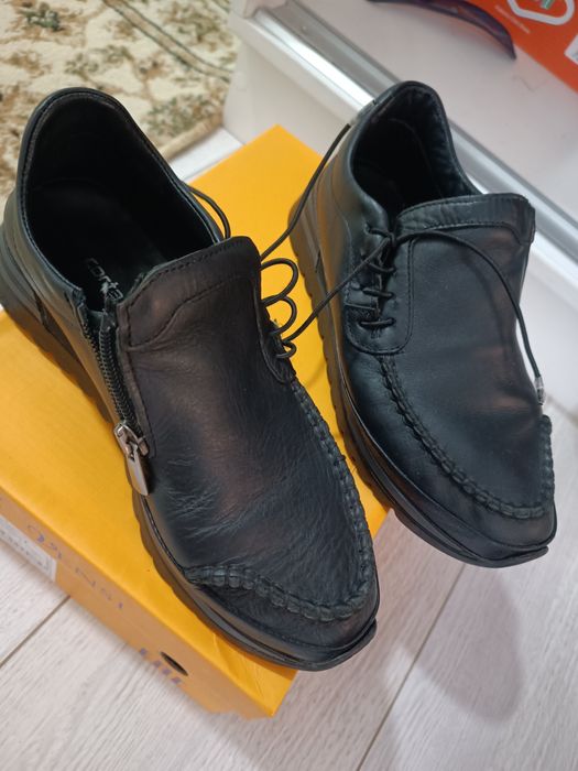 Кожаные ботиночки