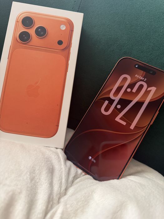 iPhone 17 Pro 256GB – baterie 100% – garanție Apple până la 29.11.2026
