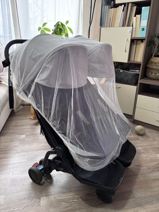 Количка за близнаци/породени mountain buggy nano duo