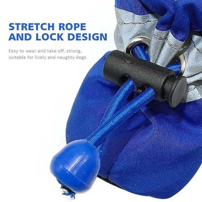 Теплые нескользящие сапожки для собак