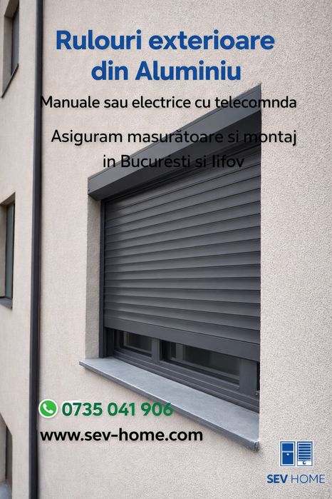 Jaluzele orizontale din Aluminiu