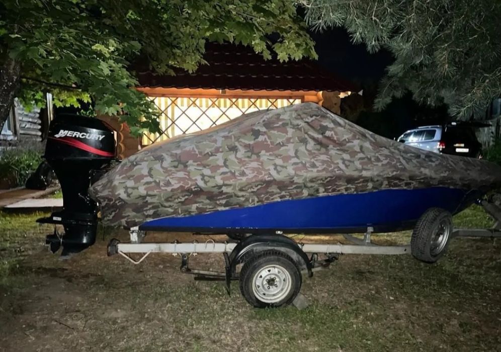 Продаётся Катер САВА 480 с мотором Mercury 50