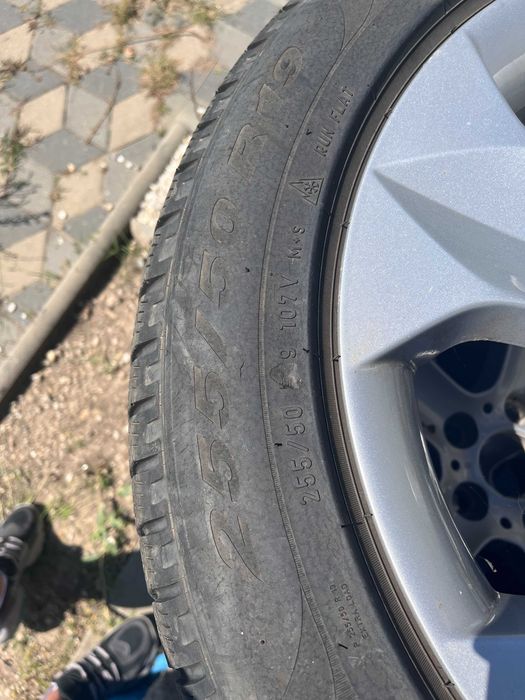 Vand Set jante originale BMW 19” + cauciucuri Pirelli 255/50 R19