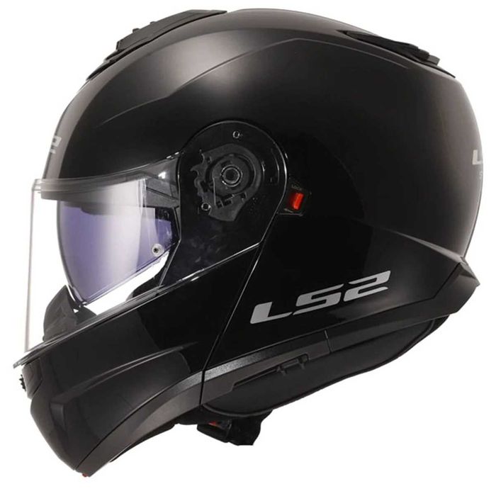 Отварчема мото каска LS2 FF908 Strobe II Matt Black ,очила,размер М ,NEW