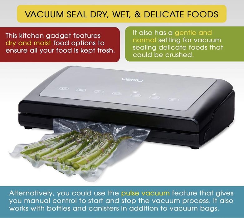 Машина за вакумиране-Vesta Precision Vac 'n Seal Elite (110W)