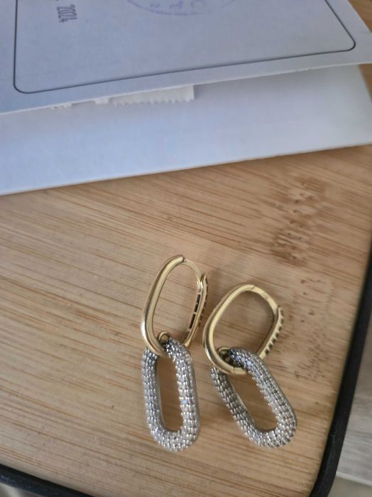 дамски златни обеци