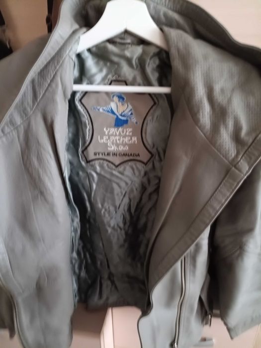 Кожено яке -  телешка кожа