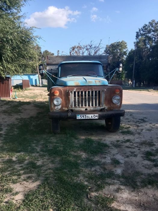 Газ53 самасвал газ бензин на ходу