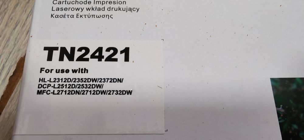 2 cartușe imprimantă brother TN 2421