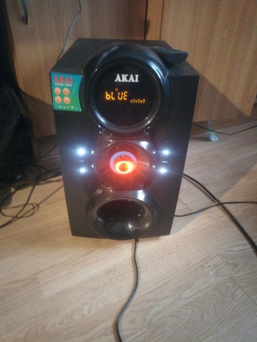 Akay 3.1 bluetooth,telecomandă, fm,stick