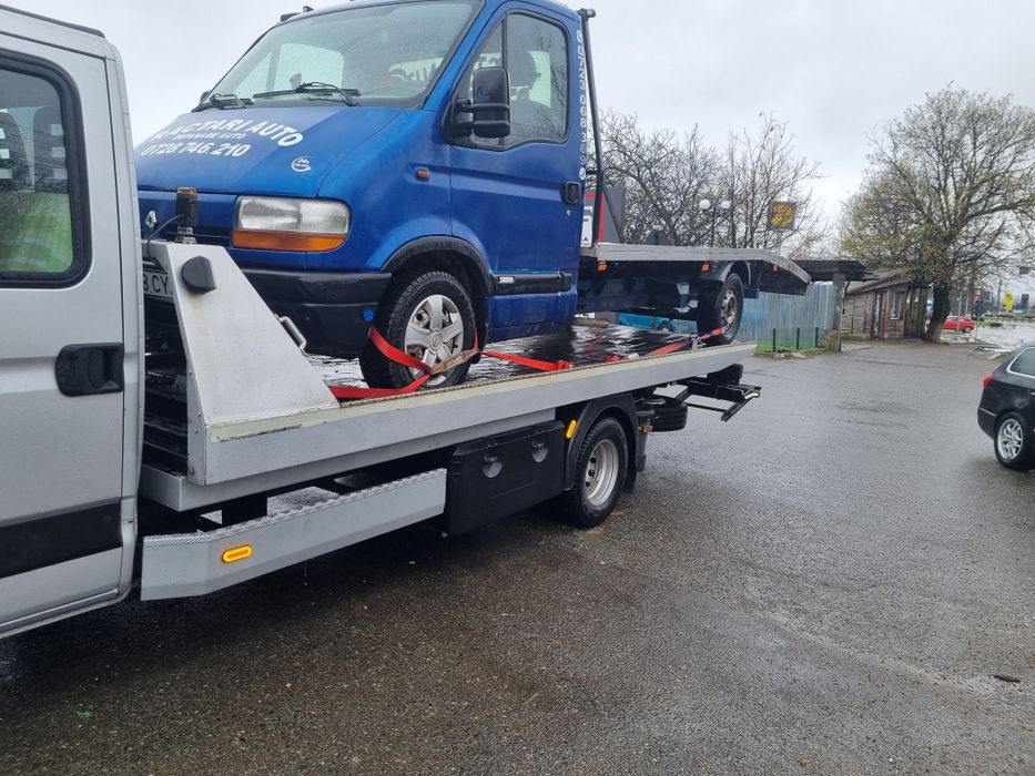 Tractări Auto 24H Autoplatforma Hidraulică 7 locuri  Făraș+ Furculiță Platforma pt Dube Utilaje Auto joase roți rupte blocate  deblocări uși incuiate