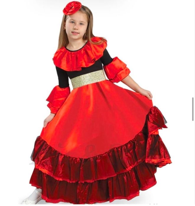 Прокат  костюма “Испанка”
