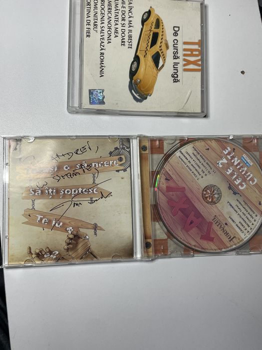 Set doua CD uri trupa Taxi - De Cursa Lunga 2002 + Taxi - Cele Doua Cuvinte 2011 Rock Muzica Romaneasca