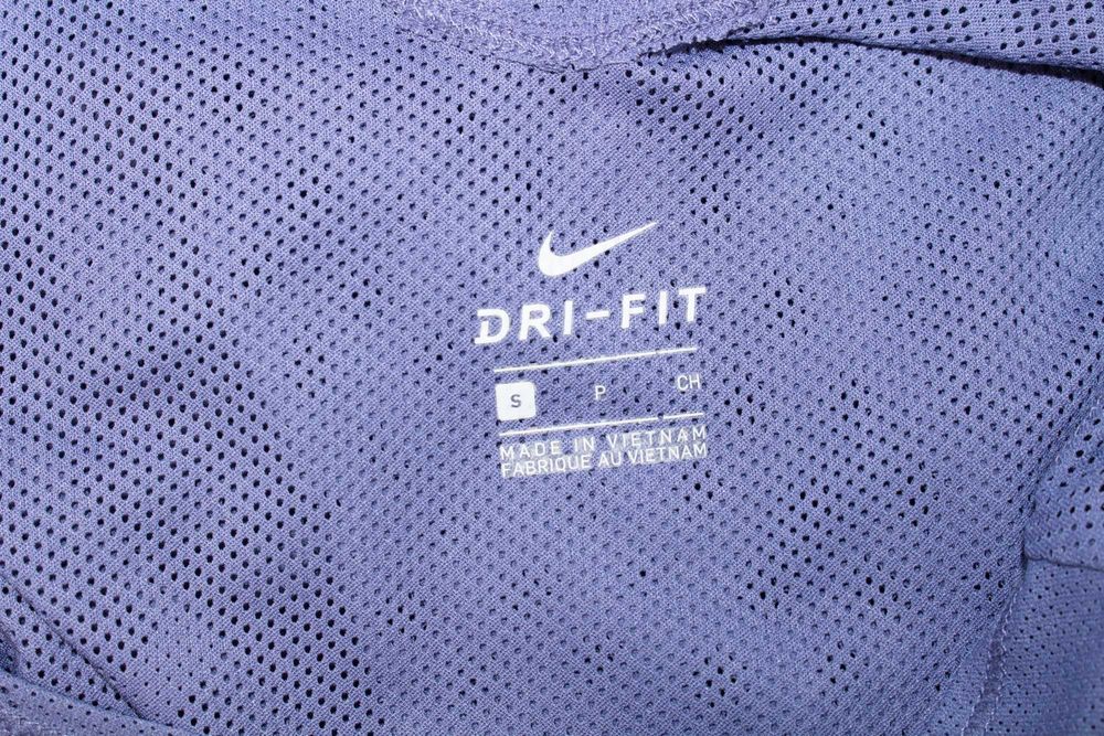 Nike Air оригинална дамска блуза сиво-синя мрежеста овърсайз S
