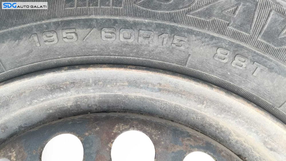 Set 4 Jante Janta Roata Roti Tabla 195 60 15 R15 Opel Vectra C 2002 - 2008 [MX0874]