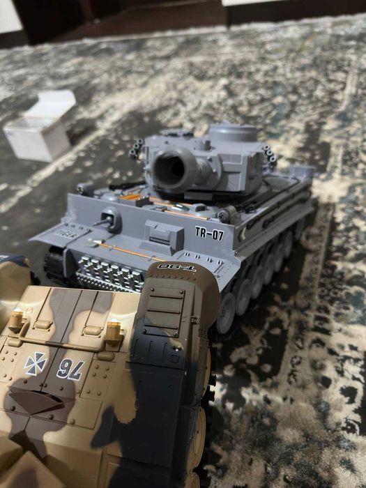 TIGER. T90.  Радиоуправляемые танк. 2 шт колди.
