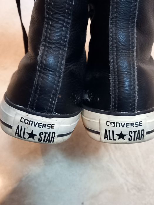 Зимни кецове Converse  естествена кожа