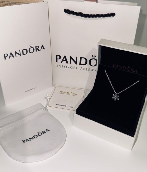 Pandora цепочки серебро