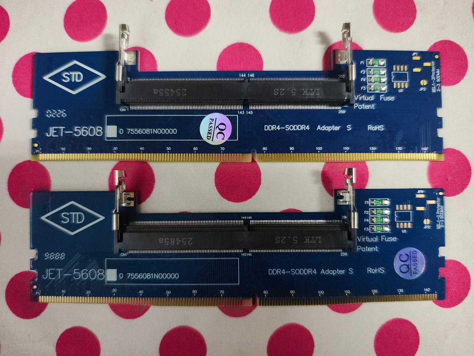 Adaptor, Convertor Memorie DDR4 laptop la desktop, compatibil DDR4.
