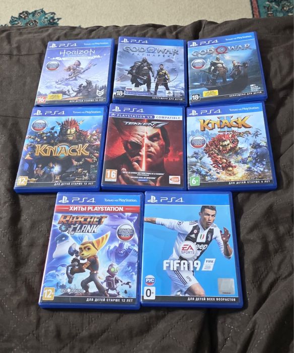 Продам диски на PS4