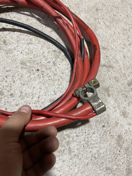 Силовой кабель на BMW e34