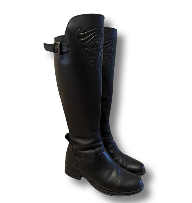 Cizme de piele, second hand